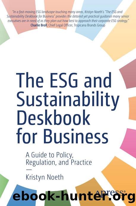 The ESG and Sustainability Deskbook for Business by Unknown