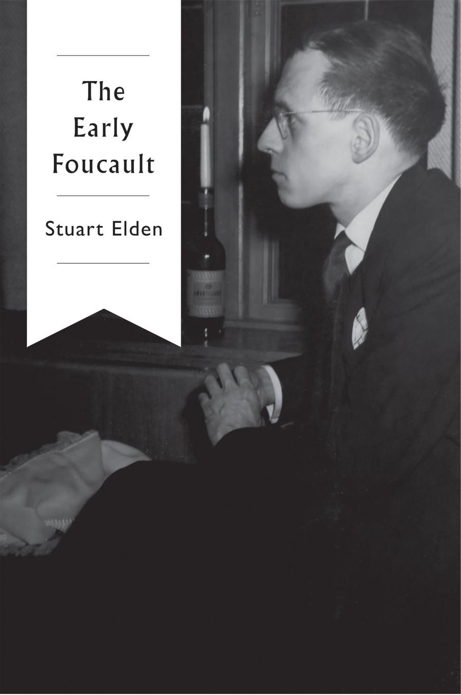 The Early Foucault by Elden Stuart;