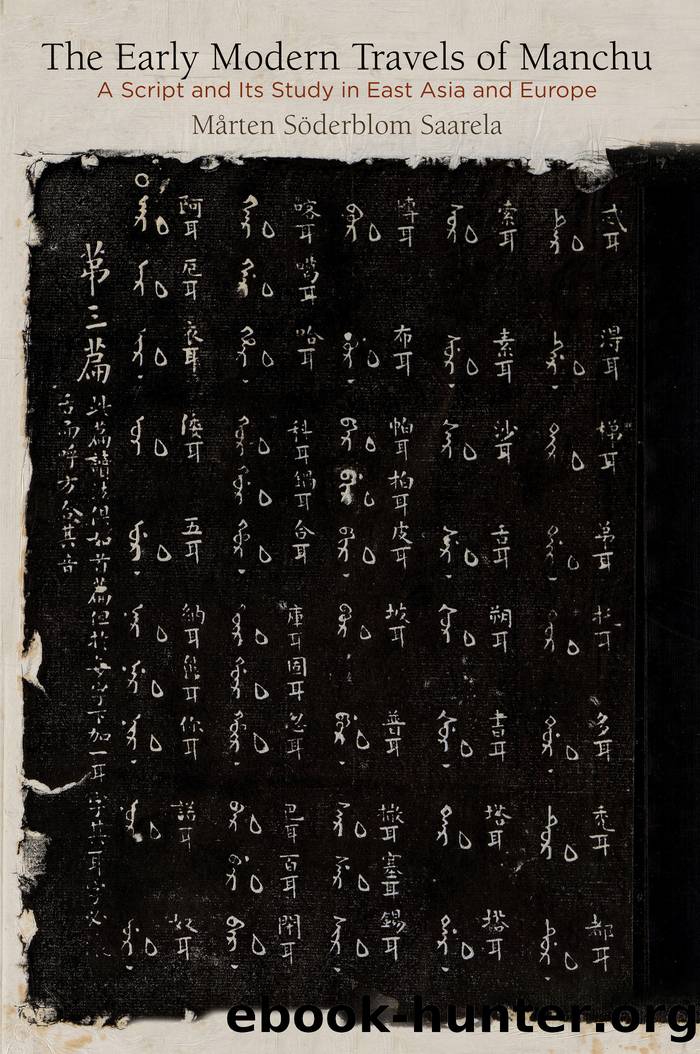 The Early Modern Travels of Manchu by Marten Soderblom Saarela