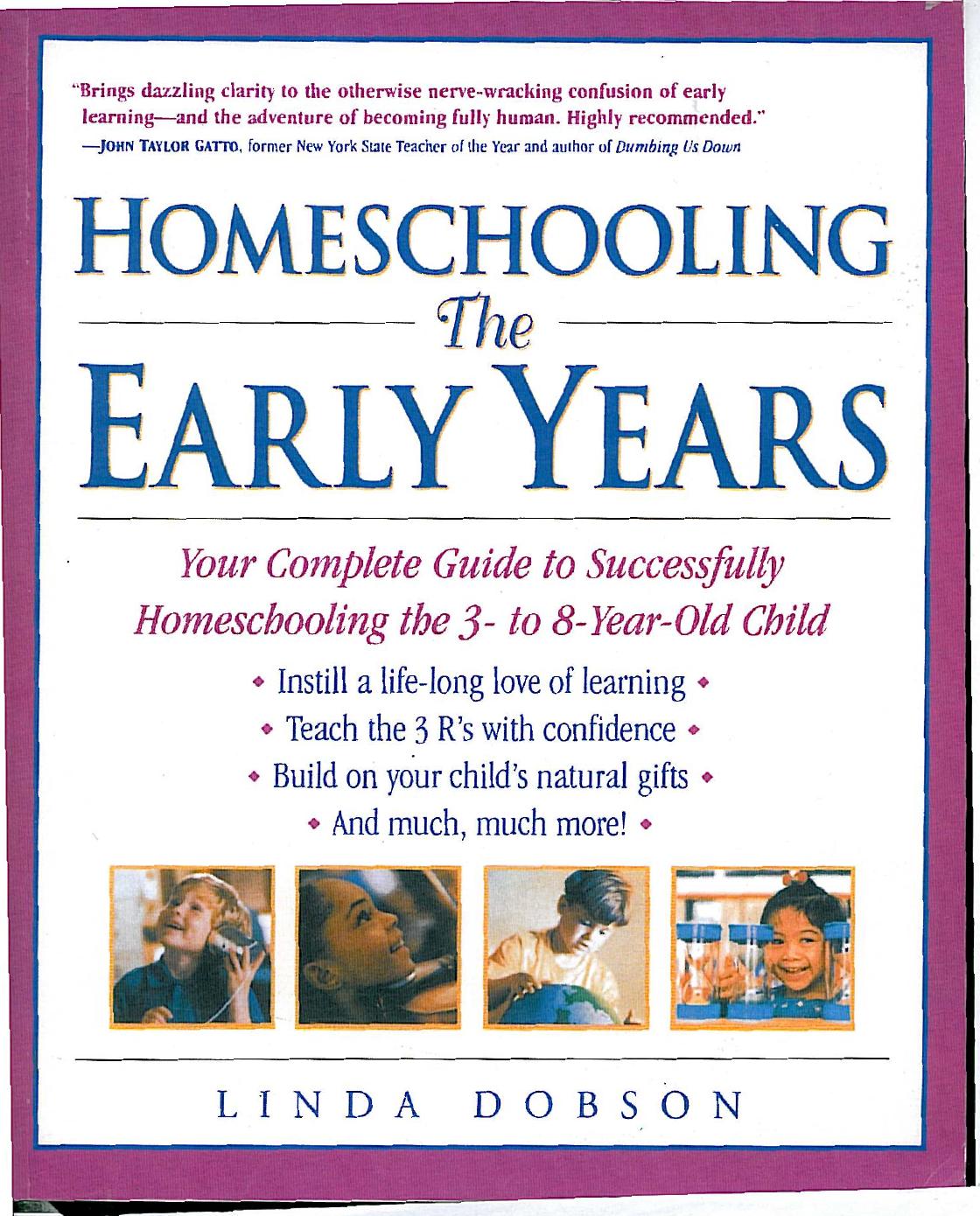 The Early Years (pdf) by Linda Dobson