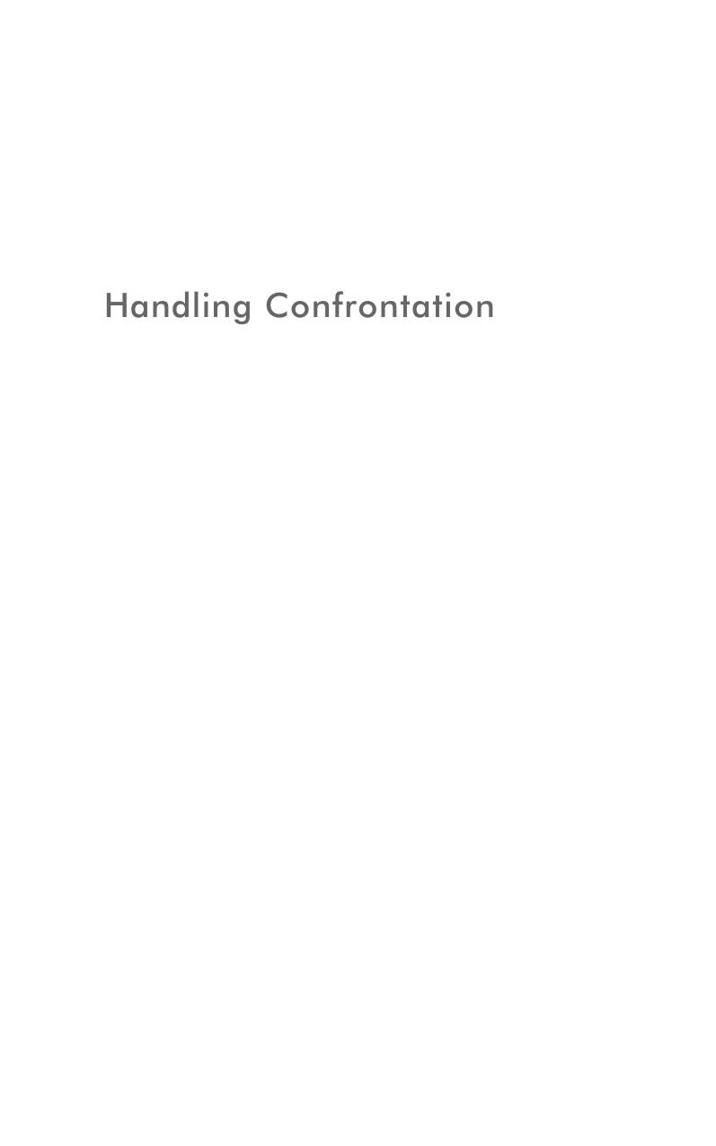 The Easy Step by Step Guide to Handling Confrontation (Easy Step by Step Guides) by Gerry Williams
