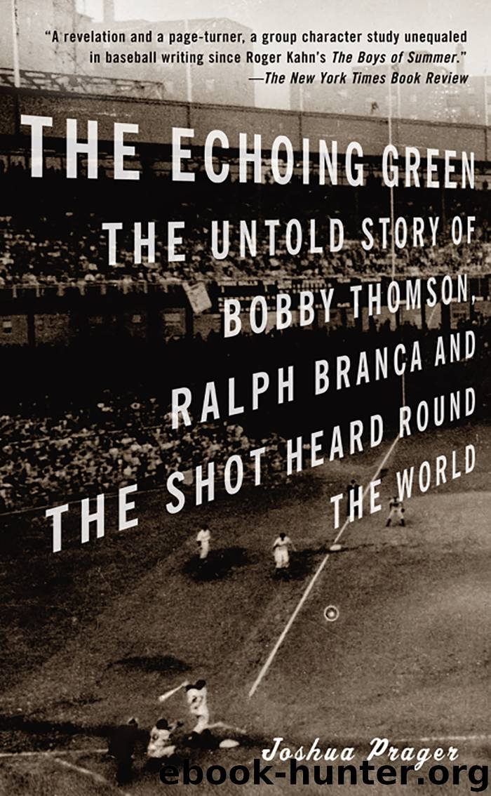 The Echoing Green by Joshua Prager