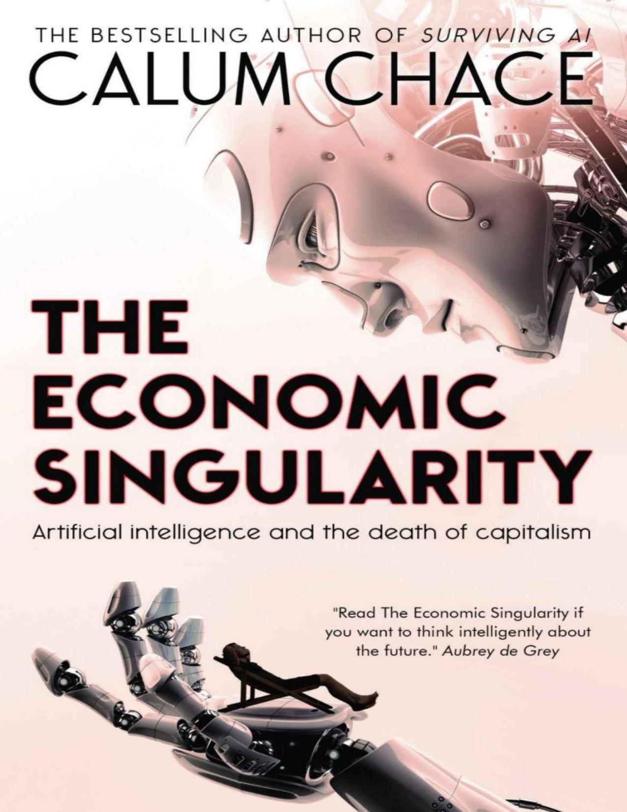 The Economic Singularity: Artificial Intelligence and the Death of Capitalism by Calum Chace