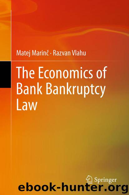 The Economics of Bank Bankruptcy Law by Matej Marinč & Razvan Vlahu