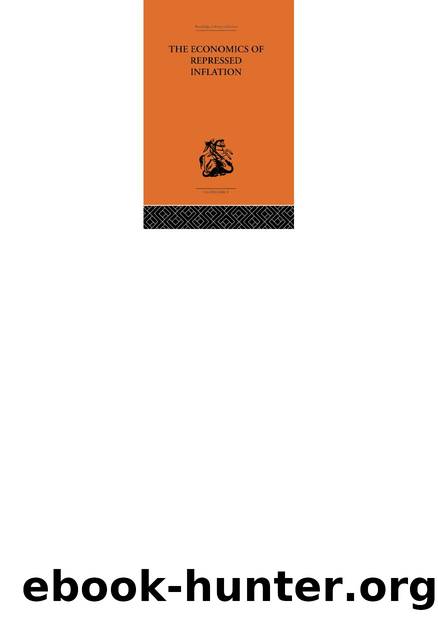 The Economics of Repressed Inflation by H. K. Charlesworth