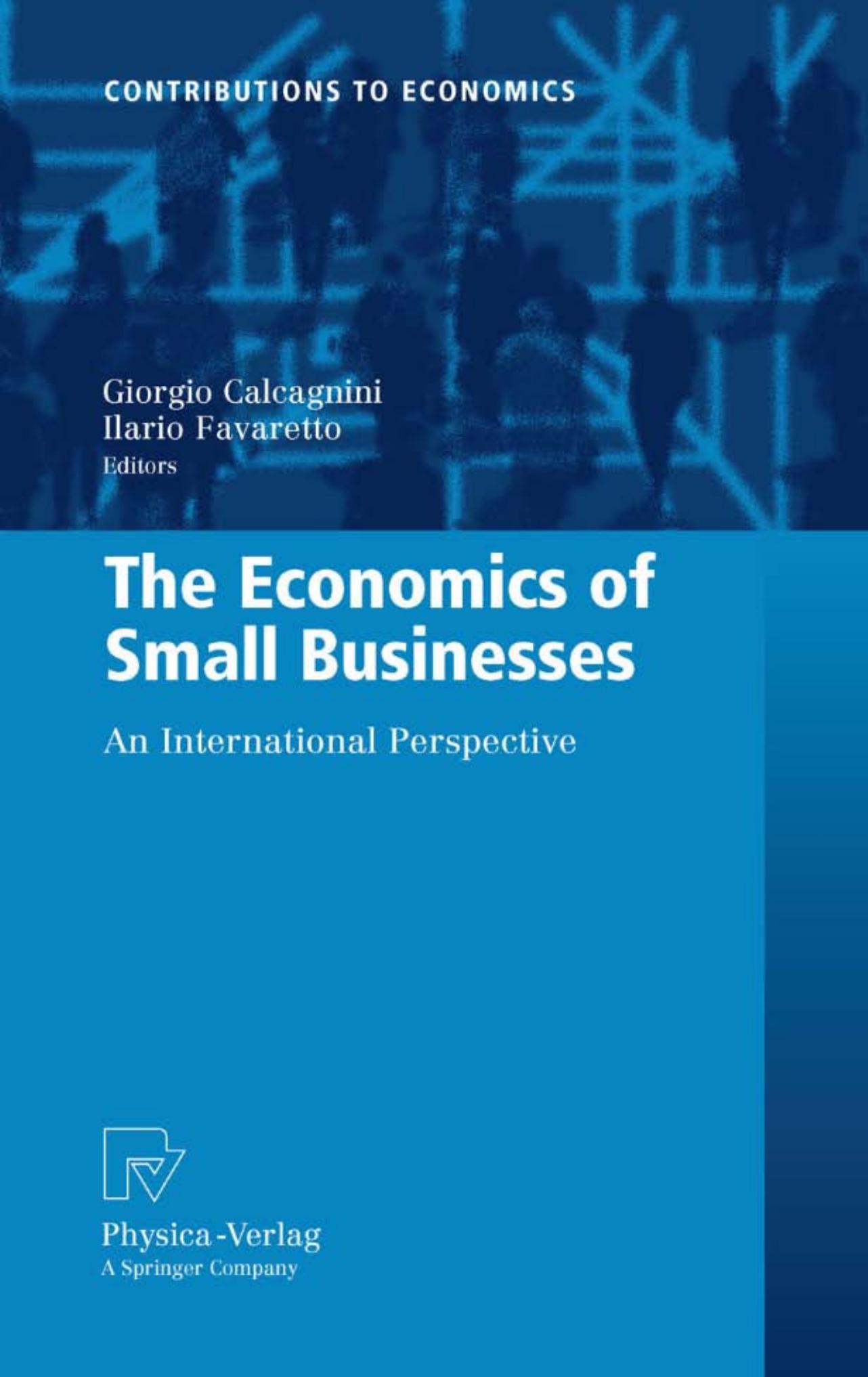 The Economics of Small Businesses: An International Perspective by unknow