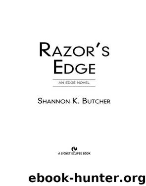 The Edge #02 - Razor's Edge by Shannon K. Butcher
