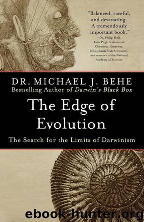 The Edge of Evolution by Michael J Behe