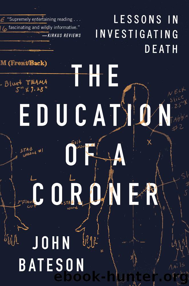 The Education of a Coroner by John Bateson