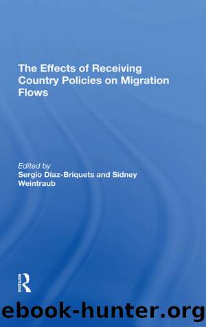 The Effects of Receiving Country Policies on Migration Flows by Sergio Díaz-Briquets & Sidney Weintraub