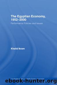 The Egyptian Economy, 1952-2000 by Khalid Ikram