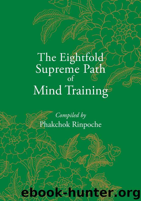 The Eightfold Supreme Path of Mind Training by Phakchok Rinpoche & Lhasey Lotsawa
