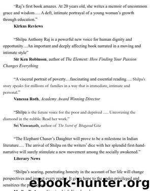 The Elephant Chaser's Daughter by Shilpa Raj