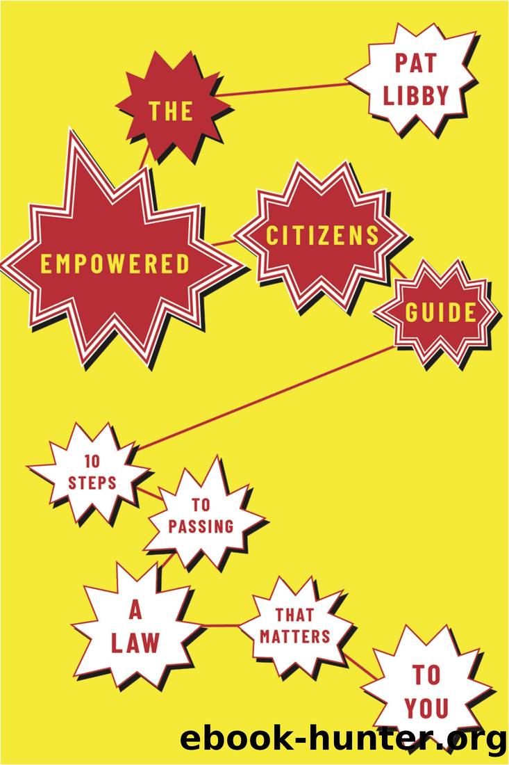 The Empowered Citizens Guide: 10 Steps to Passing a Law that Matters to You by Pat Libby