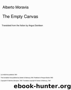 The Empty Canvas by Alberto Moravia