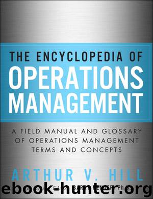 The Encyclopedia of Operations Management (Frank Feng's Library) by Arthur V. Hill