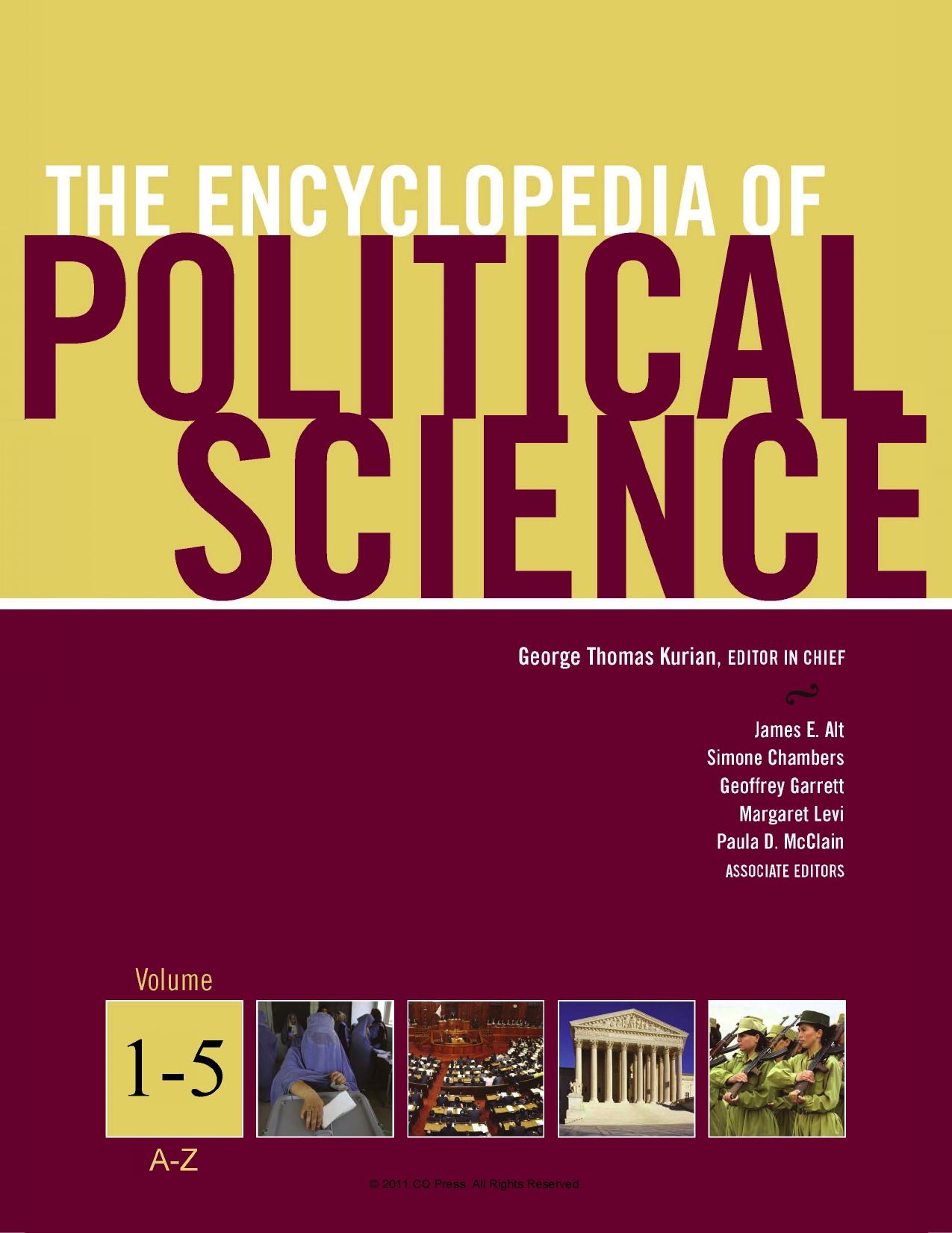 The Encyclopedia of Political Science, Volume 1-5 by unknow