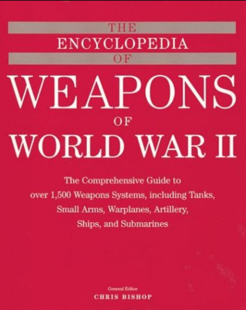 The Encyclopedia of Weapons of World War II by Chris (ed) Bishop