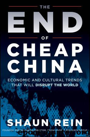 The End of Cheap China: Economic and Cultural Trends That Will Disrupt the World by Shaun Rein