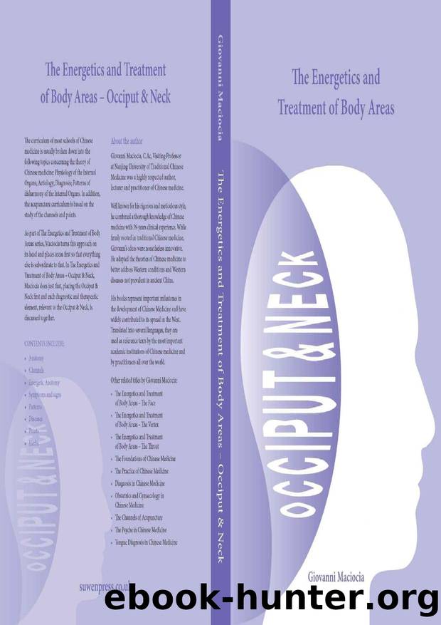 The Energetics and Treatment of Body Areas: Occiput & Neck by Giovanni Maciocia