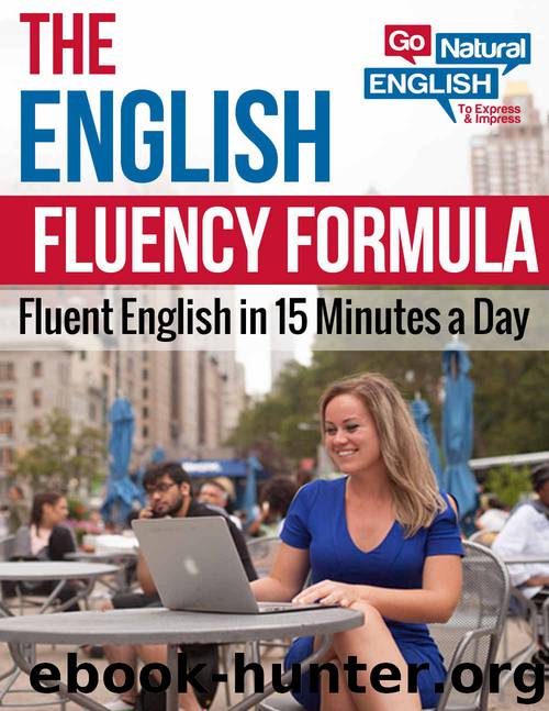 The English Fluency Formula by Gabby Go Natural English