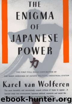 The Enigma of Japanese Power by Karel van Wolferen