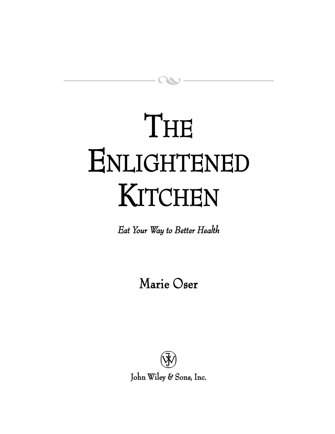 The Enlightened Kitchen by Cookbooks