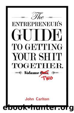 The Entrepreneur's Guide To Getting Your Shit Together Volume Two by John Carlton