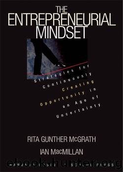The Entrepreneurial Mindset: Strategies for Continuously Creating Opportunity in an Age of Uncertainty by Rita Gunther McGrath & Ian C. MacMillan