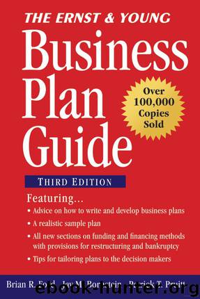 The Ernst & Young Business Plan Guide by Ford Brian R. & Bornstein Jay M. & Pruitt Patrick T. & Ernst & Young