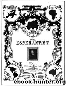 The Esperantist, Complete by Unknown