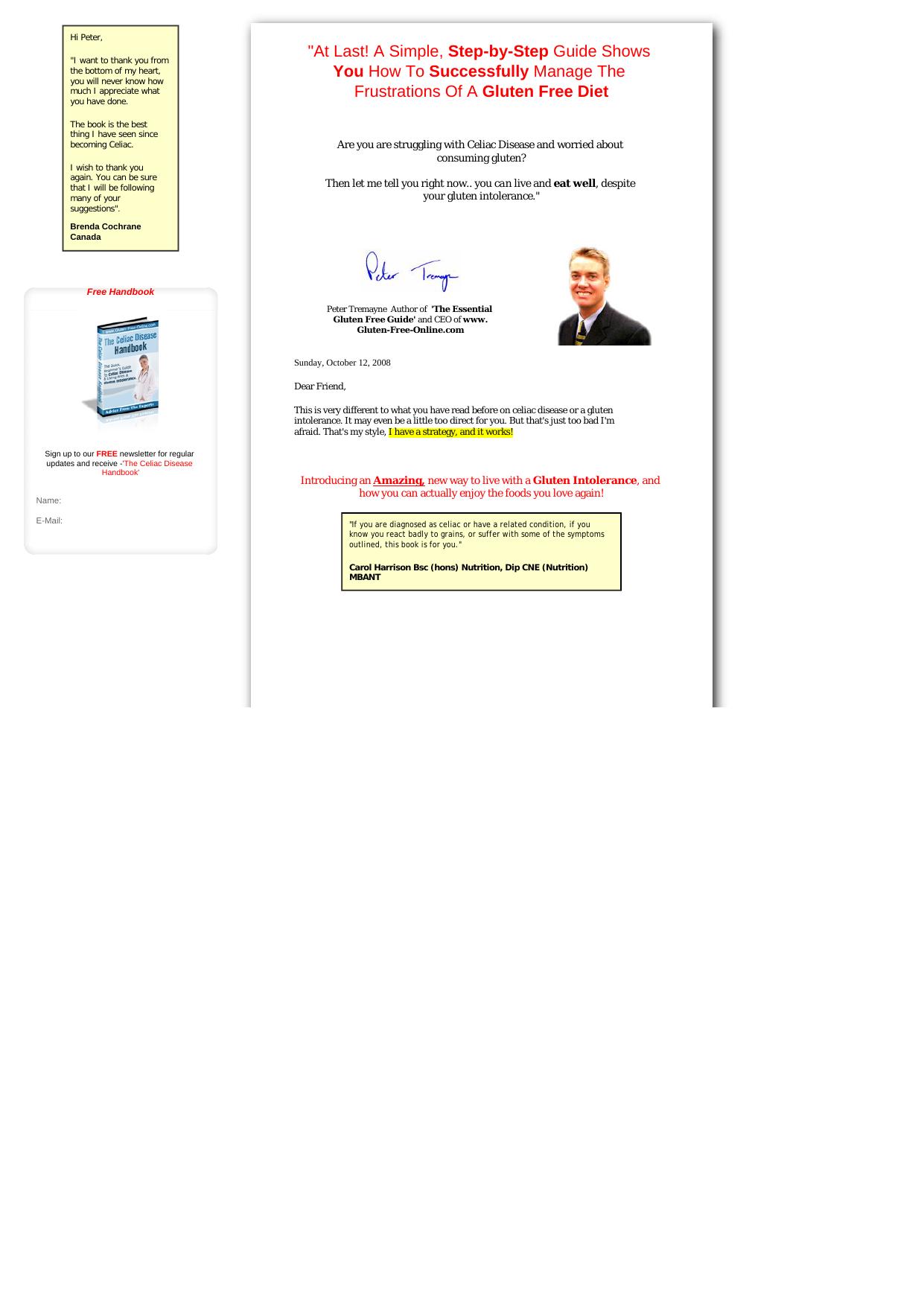 The Essential Gluten Free Guide. by Best of Kuszter's Collection