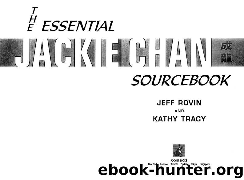 The Essential Jackie Chan Source Book by Jeff Rovin