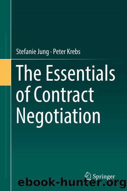 The Essentials of Contract Negotiation by Stefanie Jung & Peter Krebs