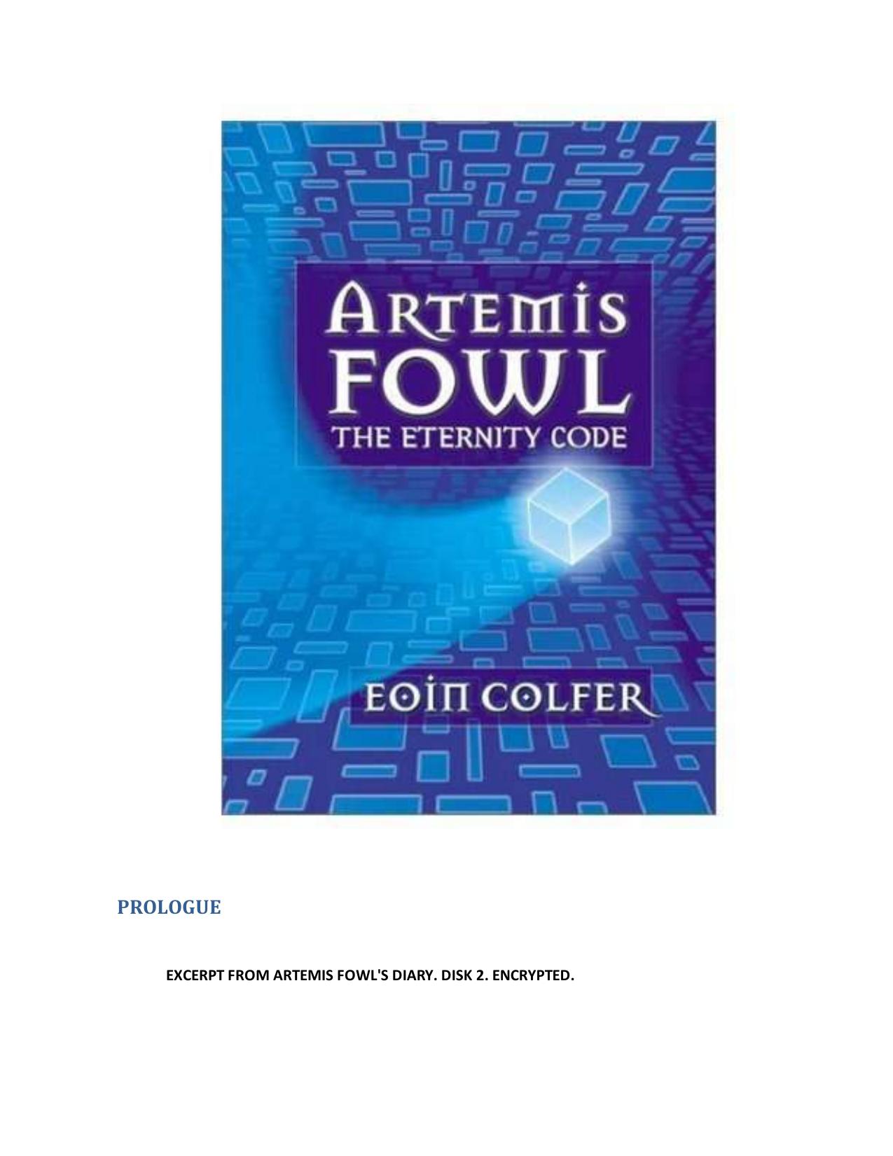 The Eternity Code by Eoin Colfer