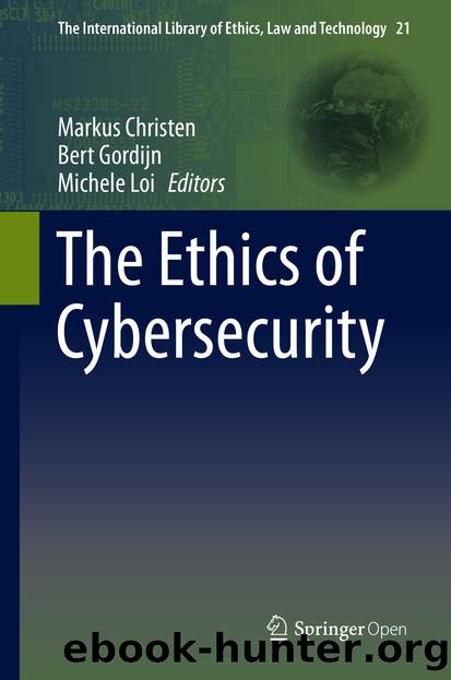 The Ethics of Cybersecurity by Unknown