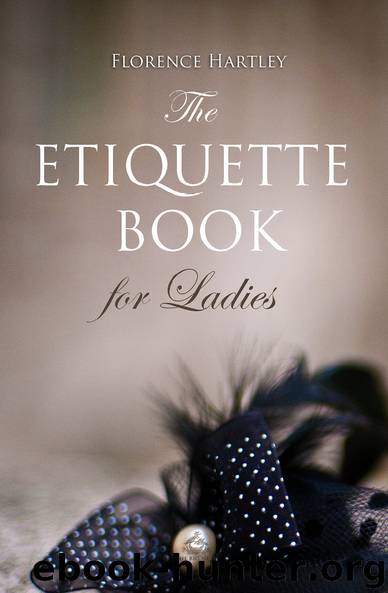 The Etiquette Book for Ladies by Florence Hartley