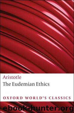 The Eudemian Ethics (Oxford World's Classics) by Kenny Anthony