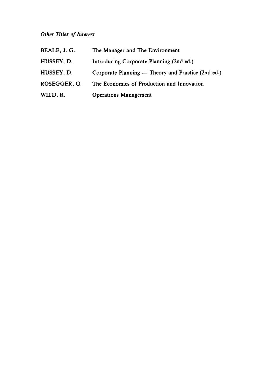 The Evaluation of Risk in Business Investment by J. C. Hull (Auth.)
