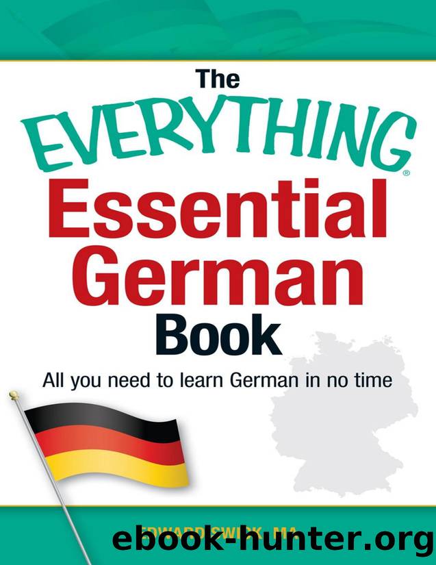 The Everything Essential German Book: All You Need to Learn German in No Time! - PDFDrive.com by Edward Swick