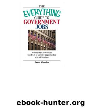 The Everything Guide To Government Jobs by James Mannion