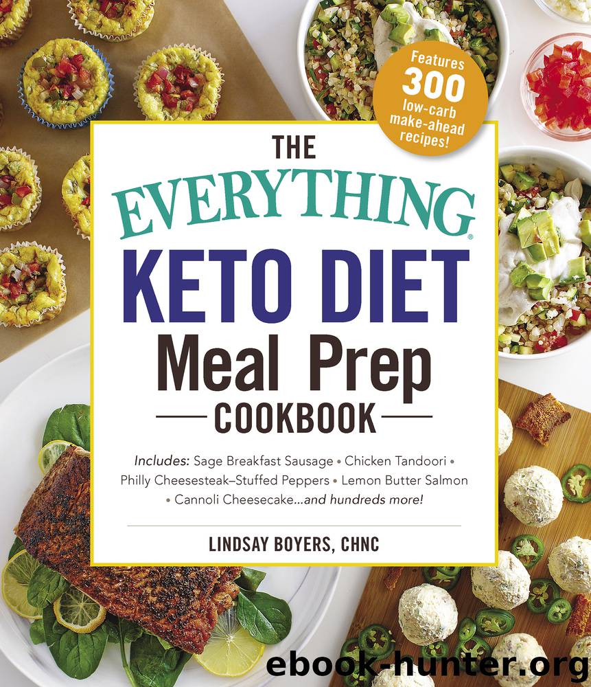 The Everything Keto Diet Meal Prep Cookbook by Lindsay Boyers