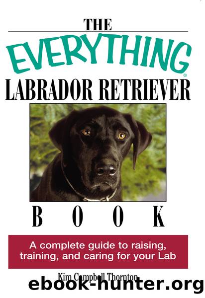 The Everything Labrador Retriever Book by Kim Campbell Thornton