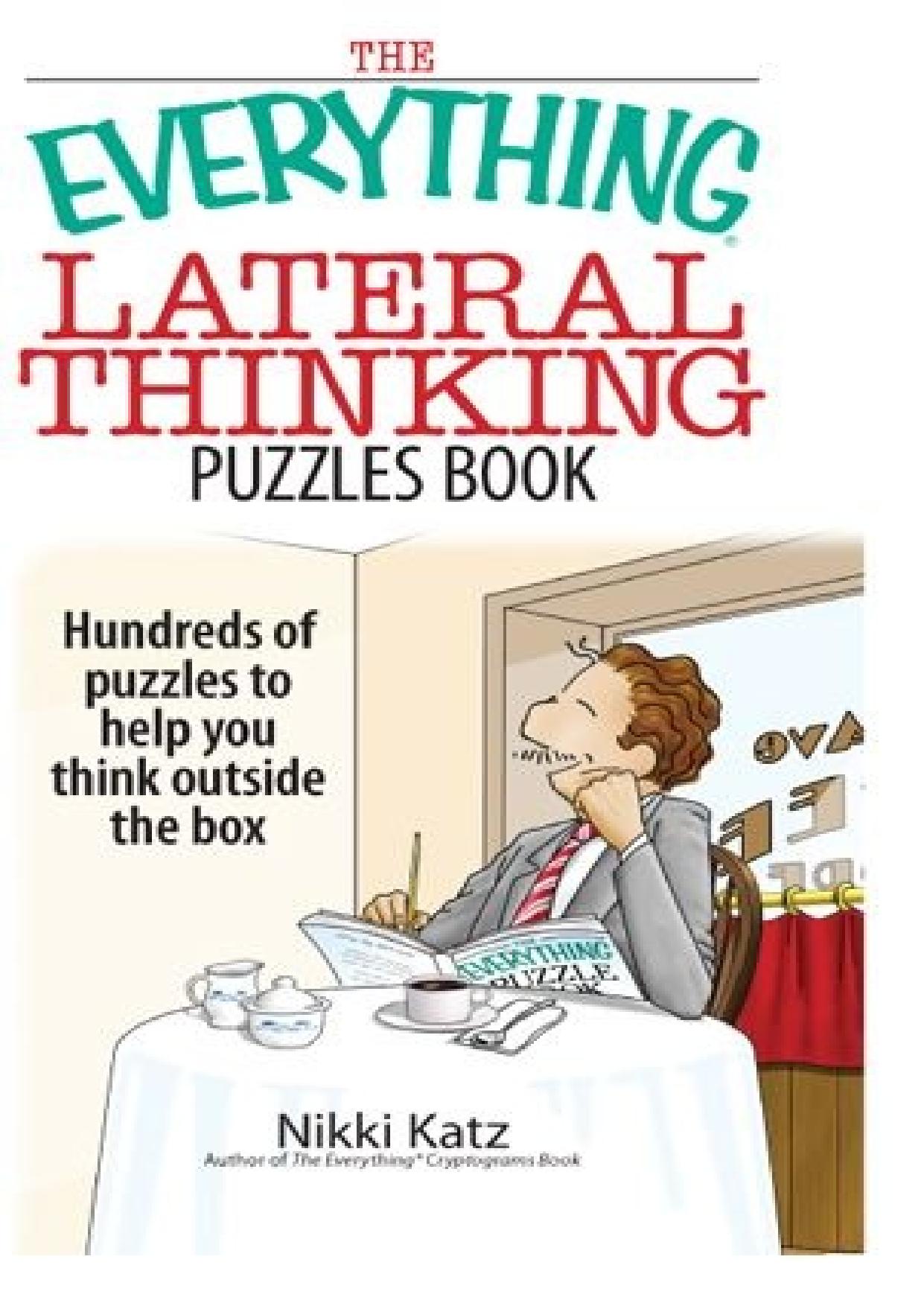 The Everything Lateral Thinking Puzzles Book by Nikki Katz