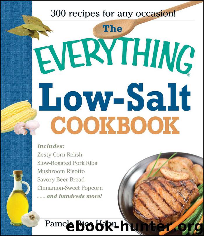 The Everything Low Salt Cookbook Book by Pamela Rice Hahn