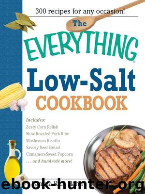 The Everything Low-Salt CookBook by Hahn Pamela Rice