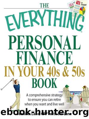The Everything Personal Finance in Your 40s and 50s Book by Jennifer Lane