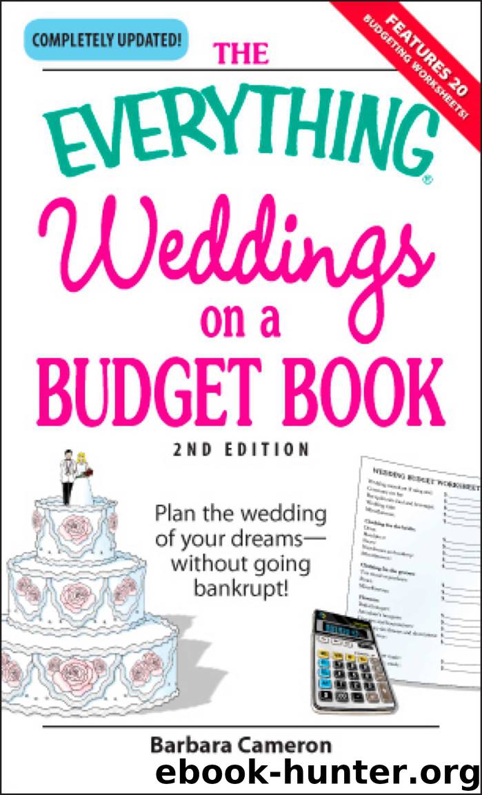 The Everything Weddings on a Budget Book by Barbara Cameron