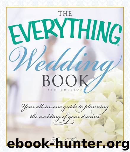 The Everything® Wedding Book by Katie Martin