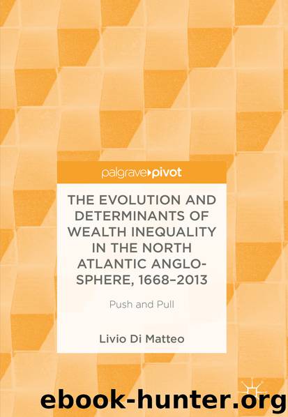 The Evolution and Determinants of Wealth Inequality in the North Atlantic Anglo-Sphere, 1668–2013 by Livio Di Matteo